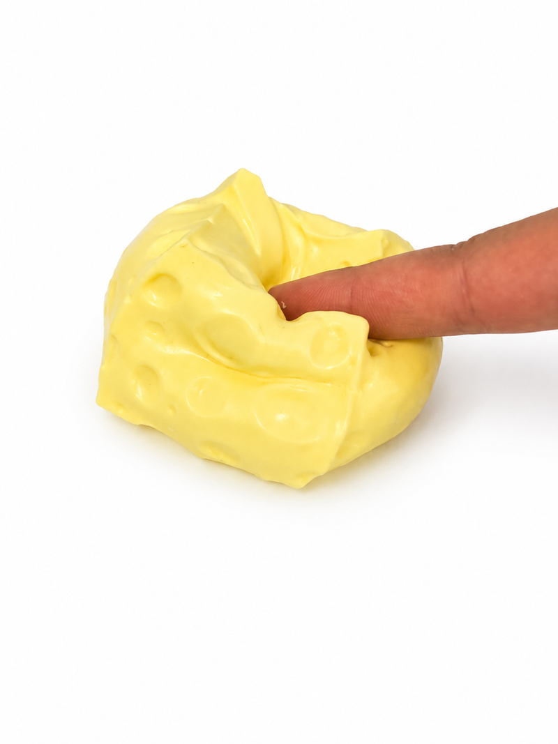 Cheese Memory Vaseline Squishy 2"-3