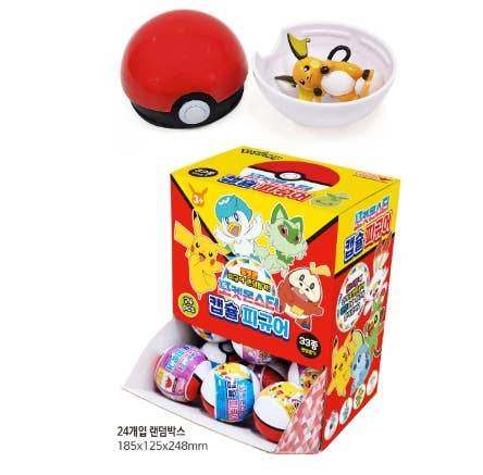 NEW! Pokémon Figure random Mystery Capsule Toy BOX-3