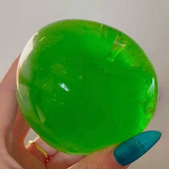 Green Apple Sparkly Maltose Stress Ball Squishy Fidget Toy (1pc)-5