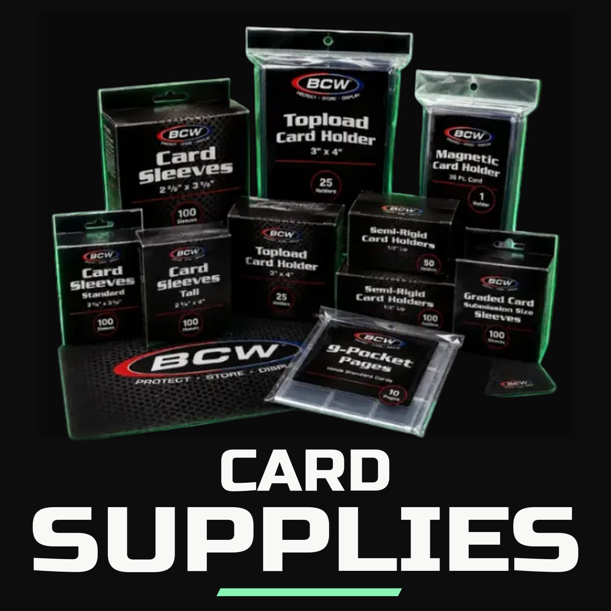 CollectX supplies collection with matching category lettering