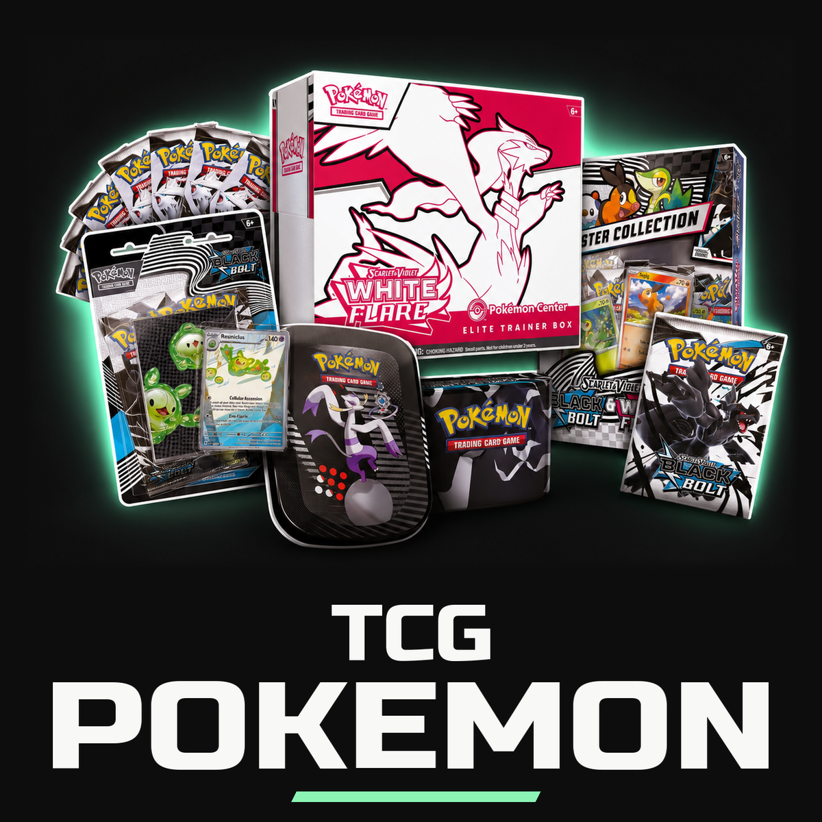 CollectX tcg collection with matching category lettering