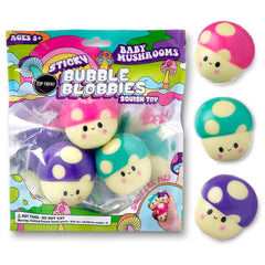 Sticky Bubble Blobbies - Baby Mushrooms-1