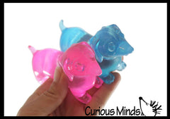 1 Sugar Dachshund Dog Ball Bag - Thick Glue/Gel Syrup Molass-2
