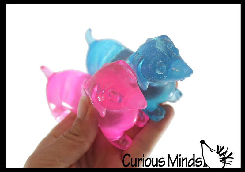 1 Sugar Dachshund Dog Ball Bag - Thick Glue/Gel Syrup Molass-2