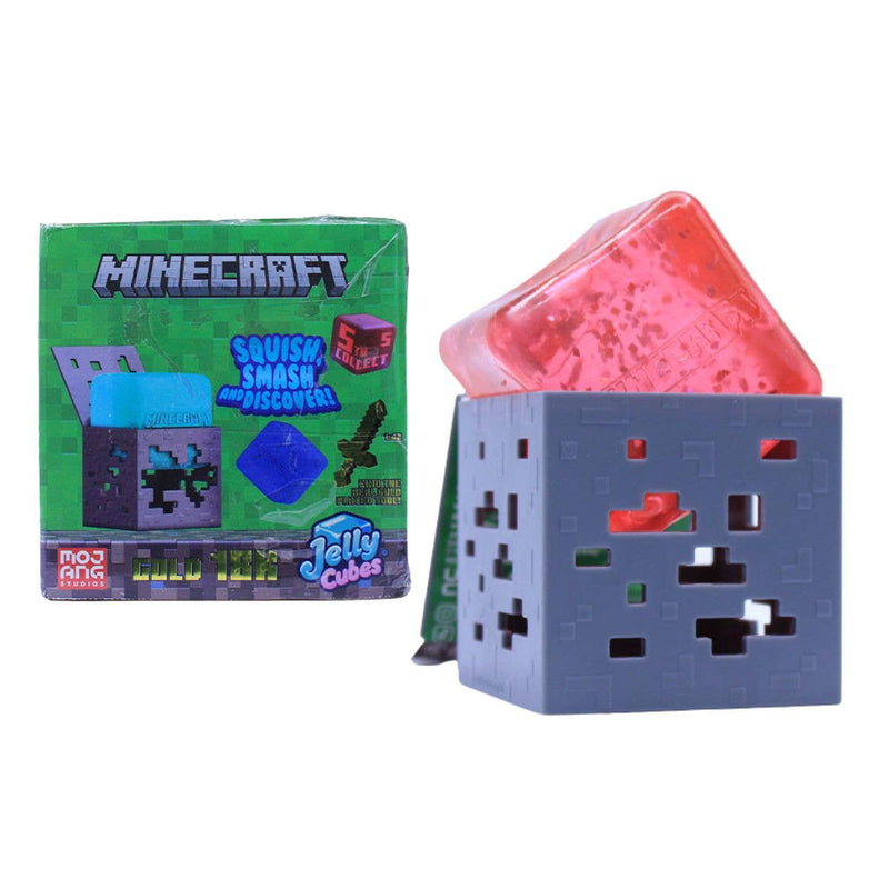 Minecraft Jelly Cube Squishy Toy Mystery Box in Display-1