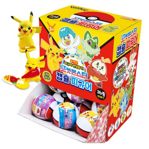 NEW! Pokémon Figure random Mystery Capsule Toy BOX