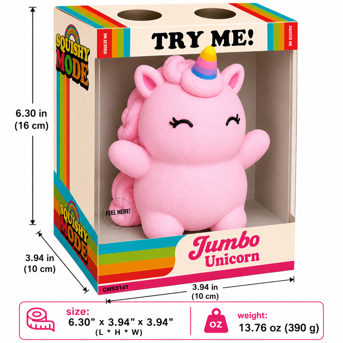 Squishy Mode Jumbo Unicorn Sensory Toys -5