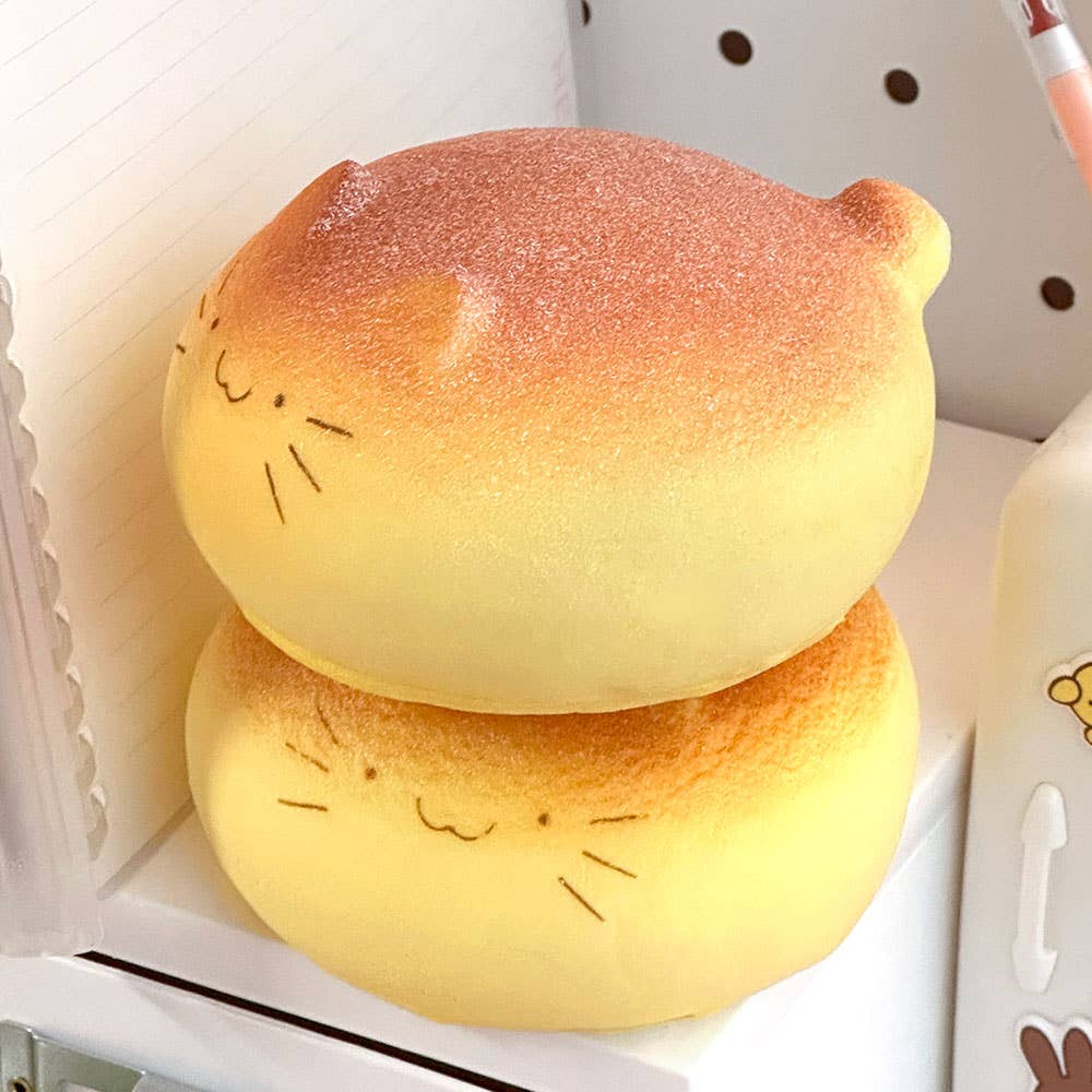 Cat Bread Squishy – Soft & Slow-Rebound Stress Toy-5