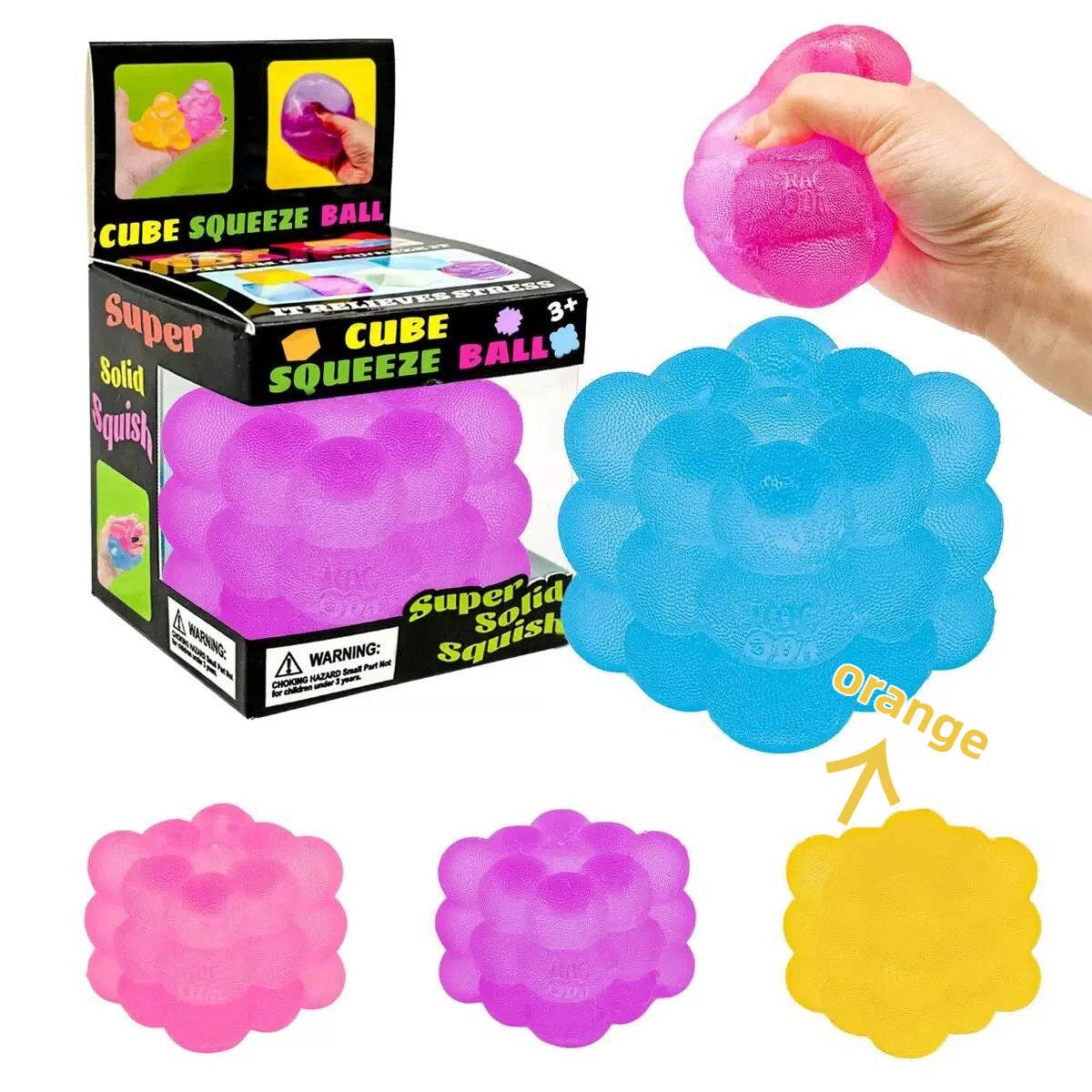 Nice Cube jelly hop & popsicle Translucent Slow Rising Stress Relief Squeeze Toy-22