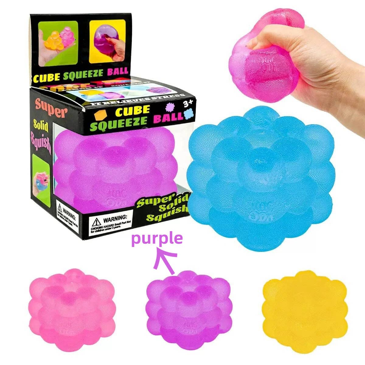 Nice Cube jelly hop & popsicle Translucent Slow Rising Stress Relief Squeeze Toy-21