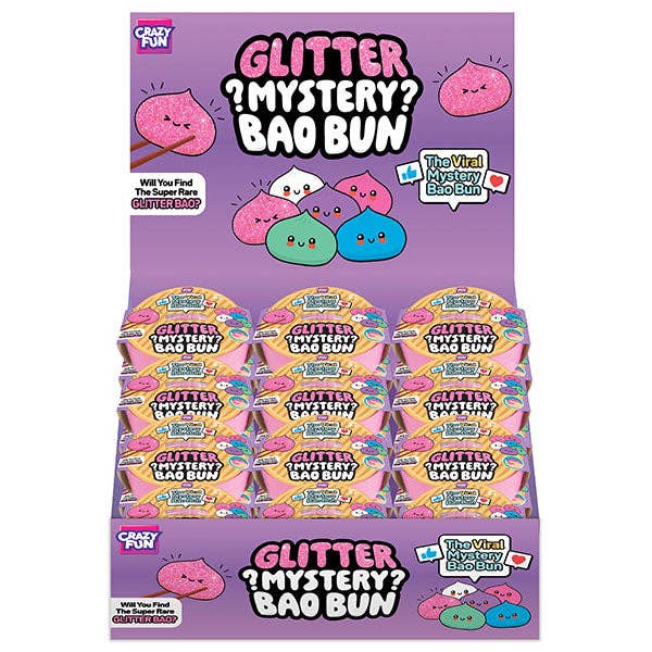 Crazy Fun Official Mystery Glitter Bao Bun – Rare Chase by RMS