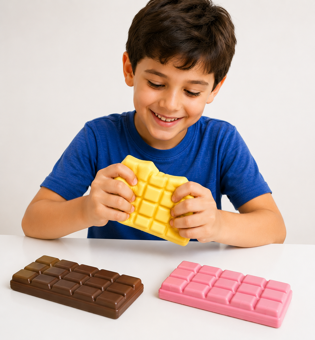 Chocolate Bar Squishy Toy – Slow Rise (6”) MSUSC