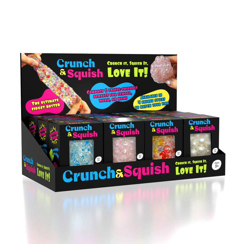 Crunch & Squish Crunchy Squishy Stress Ball Fidget Toy (Color Ships Assorted)-4