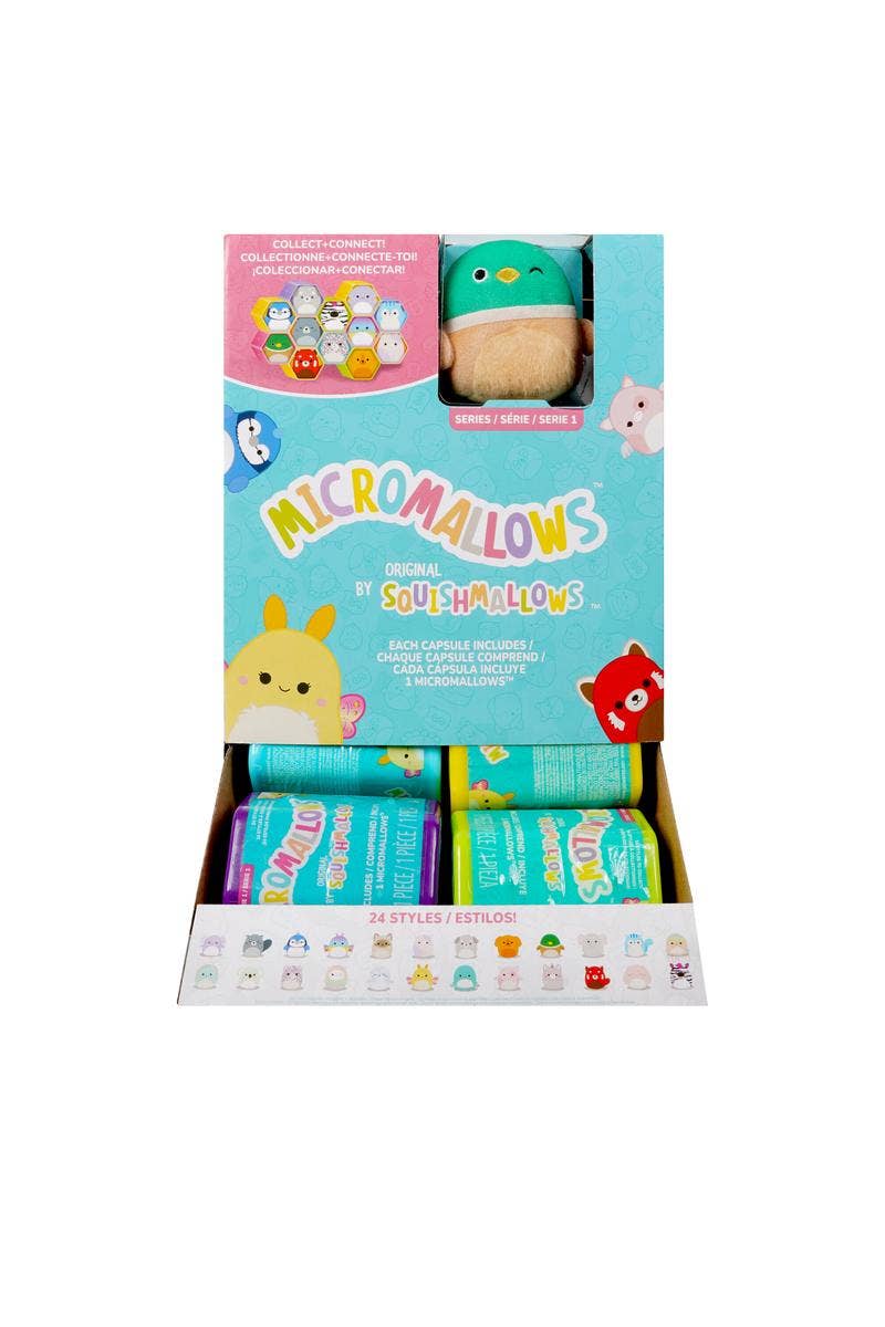 Squishmallows 2.5" Mystery Micromallow Plush in 12pc Display-1