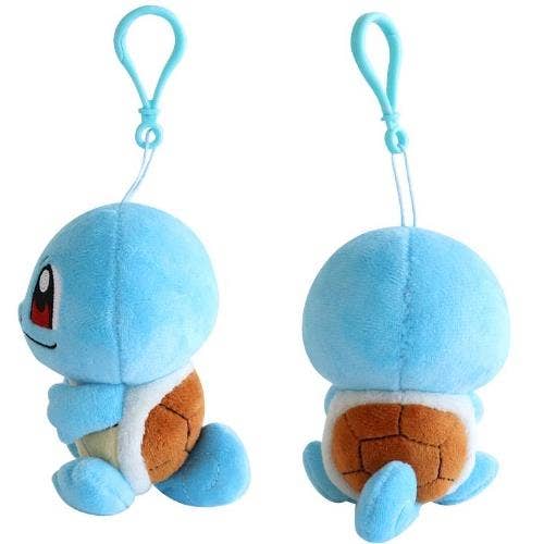 POKEMON CUTIE POP PLUSH BACKPACK KEYCHAIN - SQUIRTLE 11CM