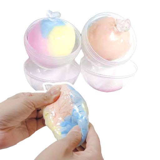 Cotton Candy Wax Breaking Squishy Stress Ball-4