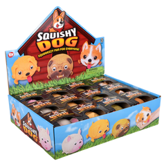 4" SQUISH AND STRETCH PUFFY DOG-8