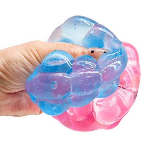 Sugah-Mals Bubble Cube Sugar Stress Ball Squishy Fidget Toy (1pc) Color Ships Assorted-2