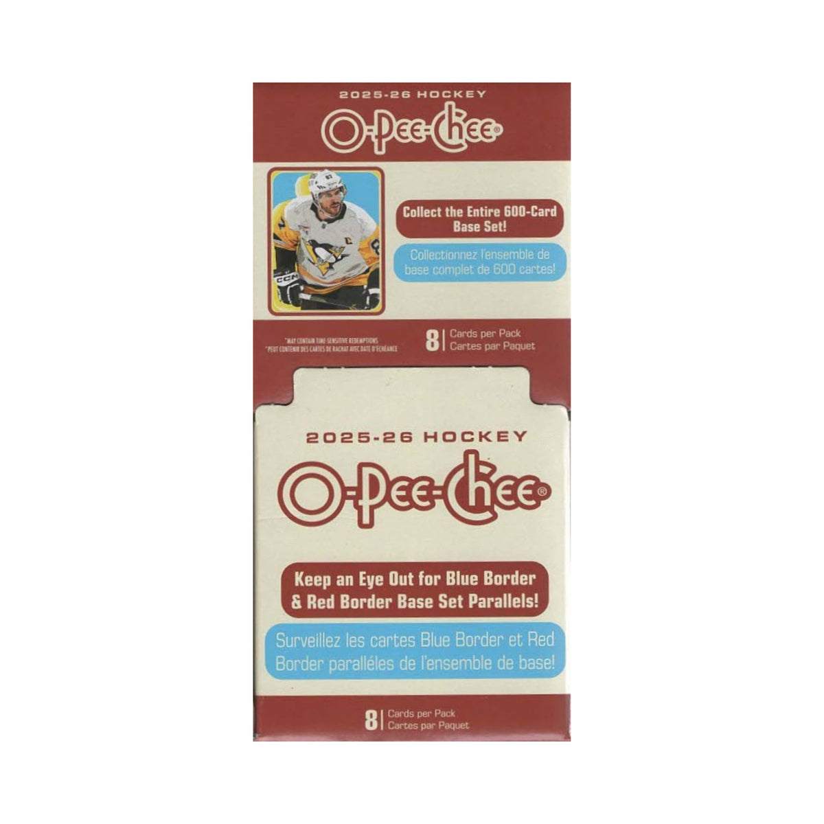 2025-26 Upper Deck O-Pee-Chee Hockey 288ct Gravity Feed Box
