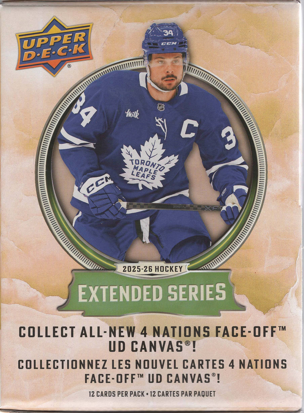 2025-26 Upper Deck Extended Series NHL 336ct Gravity Feed