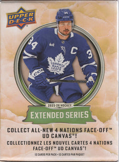 2025-26 Upper Deck Extended Series NHL 336ct Gravity Feed-1