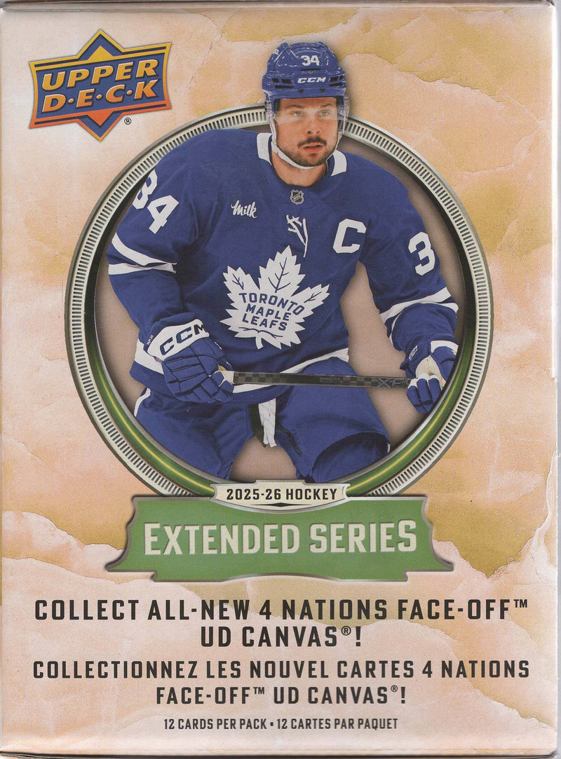 2025-26 Upper Deck Extended Series NHL 336ct Gravity Feed-1