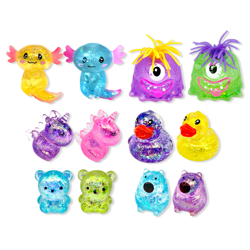 Fun Doh Squishy Gummy Fidget Toy NEW Variety - 12/Display-2