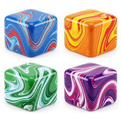 Sugah-Mals Marble Squares Sugar Cube Stress Ball Squishy Fidget Toy-3