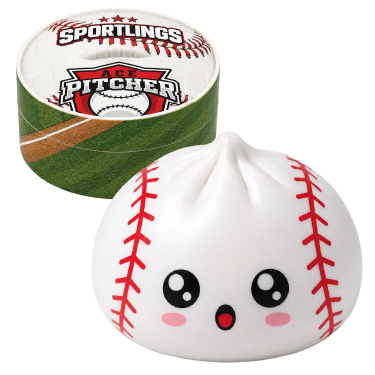 Fun Doh Sports Dumpling Squishy Fidget Toy - 12/Display-8