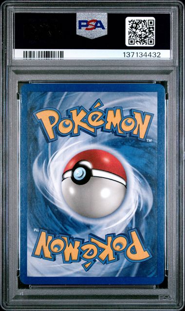 2000 Poliwrath Holo Base Set II 15/130 PSA 8-2