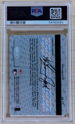 2002 Studio Stars Ken Griffey Jr. #SS-17 PSA Mint 9-2