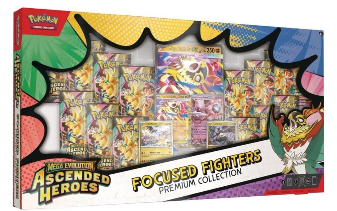 Ascended Heroes Focused Fighters Premium Collection Box