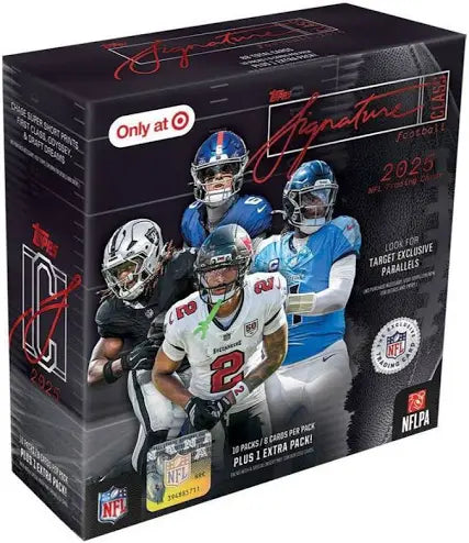 2025 Topps Signature Class Football Mega Box