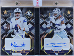 2023 Panini Limited Football Dak Prescott / Ceedee Lamb Partnership Duals Booklet /49 #PD-PL-1