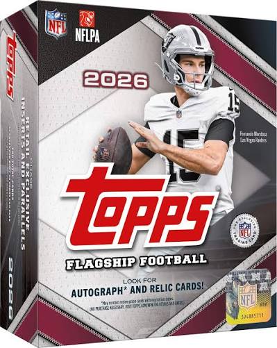 Topps 2026 Flagship Football Mega Box