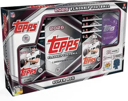 2026 Topps Flagship Football Super Box